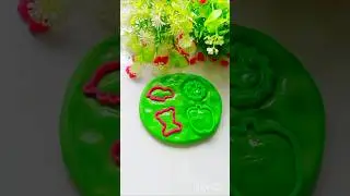 🎨❤️ Easy clay art#satisfying creative dough pastry art#shorts#shortvideo#youtubeshorts#trending