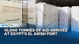 UAE Aid Ship Docks in Egypt for Gaza Relief