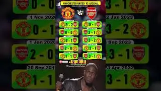 ARSENAL VS MANCHESTER UNITED &ndash; CLASH OF GIANTS