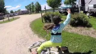 Learning to Ride Bike at the RV Park