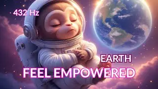 432 Hz Earth Frequency - Grounding energy & inner strength meditation