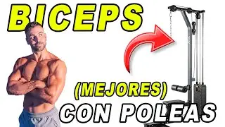 🔴 Mejores EJERCICIOS BICEPS con POLEAS  [Tutorial MULTIFUNCI&Oacute;N  ✅]
