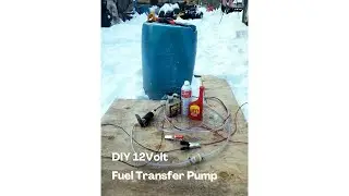 DIY 12volt fuel transfer pump