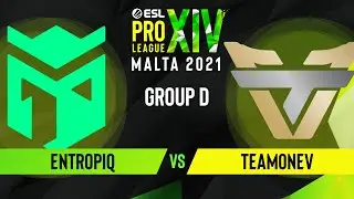 CS:GO - Entropiq vs. TeamOne [Mirage] Map 1 - ESL Pro League Season 14 - Group D