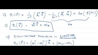 MLIP L19 - Bayesian Classification Part-8 (Illustration of Discriminant Functions & Decision Planes)