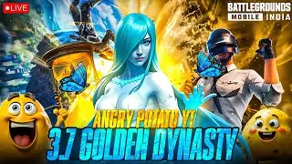 RANK PUSH, RUSH GAMEPLAY,ANGRY POTATO , 1v1 TDM rooms and Glitche in BGMI Day 129