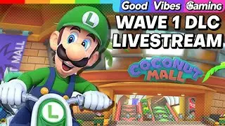 Mario Kart 8 Deluxe Wave 1 DLC LIVESTREAM! Let's Try the New Tracks!