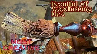 The Best Talent Of Woodturning Creative Idea