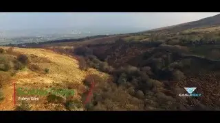Foley's Glen - Scotias Grave Aerial Video