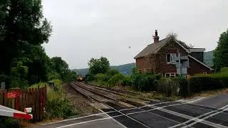 DB Cargo EWS Class 66169 Storms Through Hamsey Working 6Z97 Newhaven - Hither Green - 20/07/18