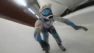 Ice On Fire Superfinal 2019. Skating down the bobsleigh track!
