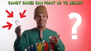 Candy Cane Illustration - HOW TO remember JESUS through a Candy Cane