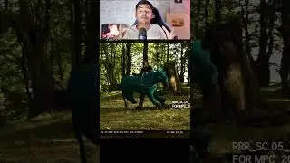 rrr ss Rajamouli junior NTR most vfx shooting behind the scenes #shorts