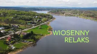 Wiosna nad Zalewem Brodzkim - zobacz kolory drzew!