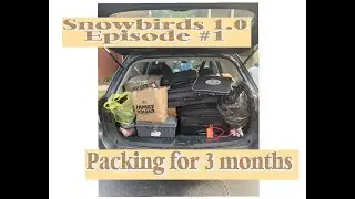 Snowbirding 1.0, Packing for extended travel #packing #Snowbirds #travel #retire #snowbirding1.0