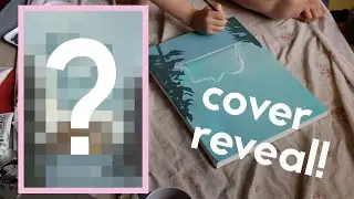 painting my own YA book cover (queen of junk island cover reveal!!)