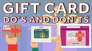 Gift card do's and don'ts: What you need to know