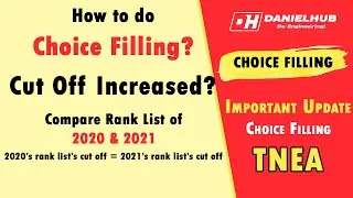How to do choice filling | Choice Filling Tips | TNEA 2021 Rank List Complete Analysis | Tricks