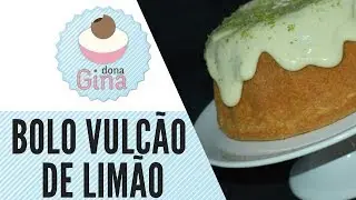 BOLO VULCÃO DE LIMÃO