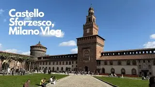 Ketaki in Milan: A Day at Castello Sforzesco | Art, History & Tranquil Moments
