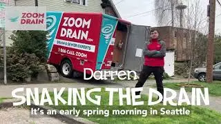 Snaking the Drain