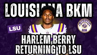 BREAKING| LSU FOOTBALL | Harlem Berry Announces He Is Returning To LSU For 2026 Season