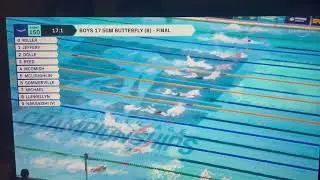 2022 Aus Age 17 yr 50 fly B final