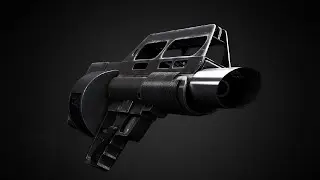 Pancor Jackhammer - Innovative 10-round automatic shotgun/rotating cylinder with bullpup