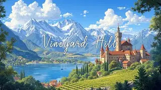 Beautiful Castle Landscape with Medieval Music | Fantasy Instrumentals Music for Sleep