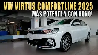 VW VIRTUS COMFORTLINE 2025 🔴 AHORA ES MÁS POTENTE Y TIENE BONO