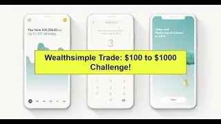 Wealthsimple $100 to $1000 Challenge! (Part 1)
