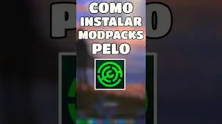 COMO INSTALAR MODPACKS com o MODRINTH - Minecraft em 60 Segundos #minecraft #tutorial