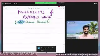 CA CMA Foundation PROBABILITY Lec no. 1 Introduction May/June 2022