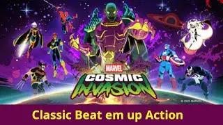 Classic Style Beat em up Action - Marvel Cosmic Invasion