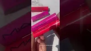 NEW MAC COSMETICS LIPPIES! #makeup #mac #maccosmetics