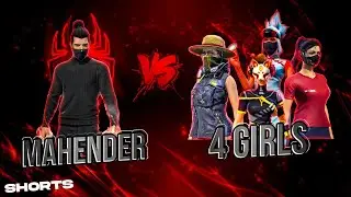 1 v 4 Clutch Mahender vs 4 girls #shorts