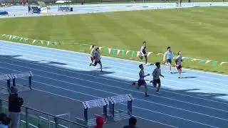 ICahn Stadium NYC (4K), 200m JV, Jesuit Championship 4/20/2022, Andrew Teh Xavier HS NYC, Lane 2