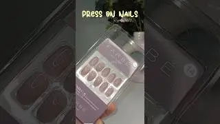 How to Apply Press On Nails at Home ✨ Just ₹146/- | Meesho Nails Review #trending #ytshorts #viral