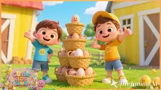 Kids Enjoy Build Chick House Song For Kids | Cutie Kids Club