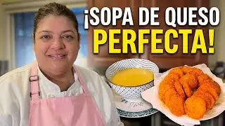 Prepara Esta DELICIOSA Sopa de Queso Como Una Experta!