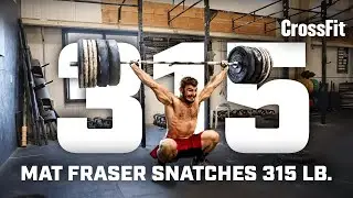 Mat Fraser snatches 315 lb.