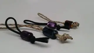 EDC Acrylic Lanyard and 550 Paracord Beads.