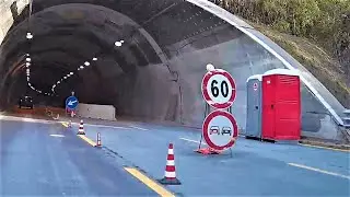 Autostrada A26 corsia unica da Masone al Ponte di Mele #autostradaA26 #motorway #autostrade