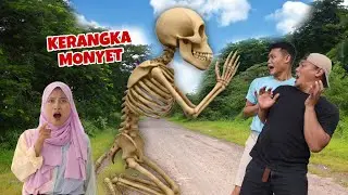 KAGET BANGET !!! ADA KERANGKA MONYET BESAR BANGET | CHIKAKU FAMILY