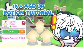 The BEST Ways To Get AGE UP POTIONS In Adopt Me!