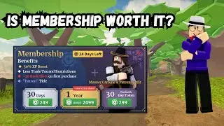 Is the new membership worth it??? (The wild west Roblox)