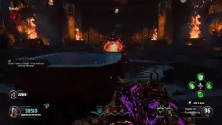 COD BO 4 - Blackout + High Level In Zombie Mode
