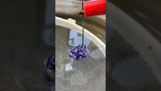 #anodizing pre-woven #titanium #earrings 😊 #jewelry #jewellery #jewellerydesign #jewelrydesign