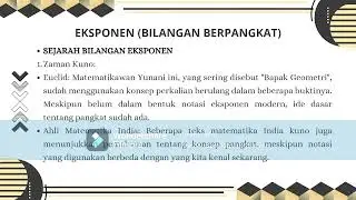 Kelompok 1 - Penggunaan Software Microsoft Mathematics pada materi Eksponen