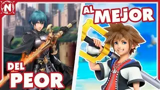 Del PEOR al MEJOR: TODOS los PERSONAJES DLC de SMASH BROS - Sora, Banjo & Kazooie, Steve y más